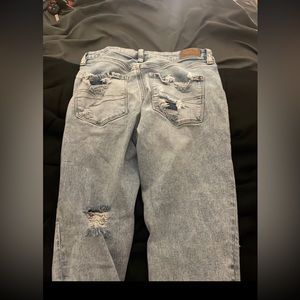 American eagle jeans too tight on me now size 4
